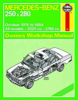 Mercedes W123 series benzine [1976-1984] Haynes boek