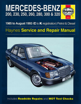 Mercedes W124 serie [1985-1993] Haynes boek