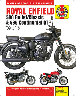 Royal Enfield Bullet Classic Continental GT Haynes boek