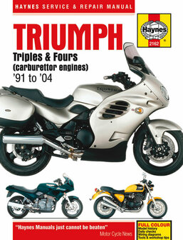 Triumph Triples and Fours [1991-2004] Haynes boek