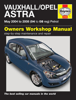 Opel Astra [2004-2008] benzine Haynes boek