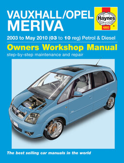 Opel Meriva [2003-2010] Haynes boek