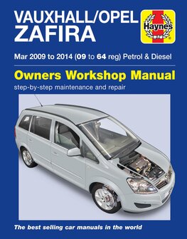 Opel Zafira [2009-2014] Haynes boek