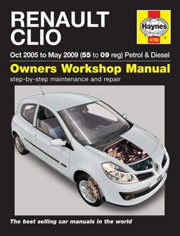 Renault Clio [2005-2009] Haynes boek