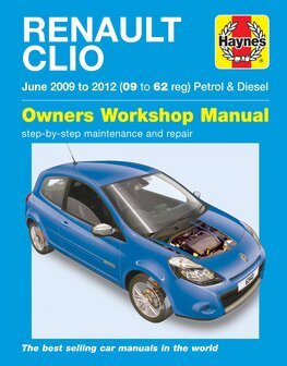 Renault Clio [2009-2012] Haynes boek