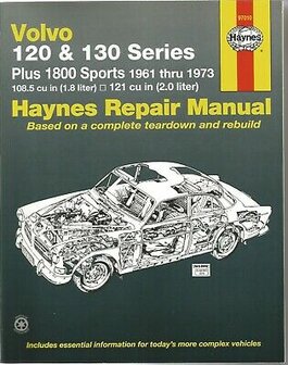 Volvo 120 130 serie &amp; P1800 [1961-1973] Haynes boek