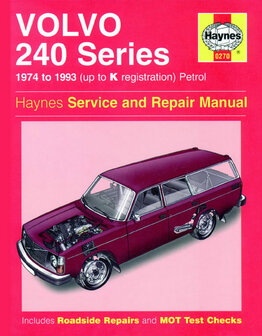 Volvo 240 serie [1974-1993] Haynes boek
