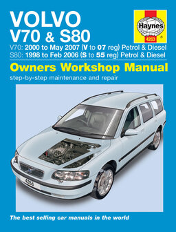 Volvo V70 &amp; S80 [1998-2007] Haynes boek