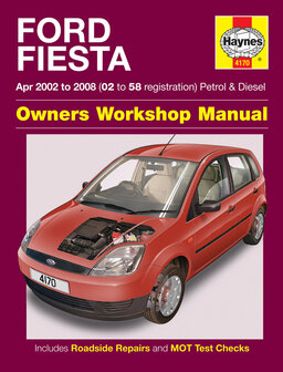 Ford Fiesta [2002-2008] Haynes boek