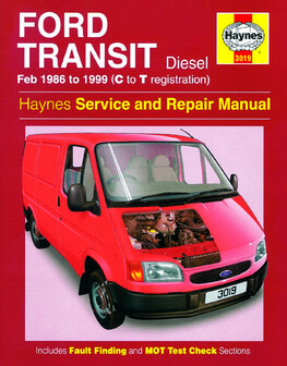 Ford Transit [1986-1999] Haynes boek