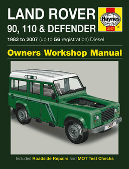 Land Rover 90, 110 &amp; Defender [1983-2007] Haynes boek