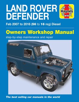 Land Rover 90, 110 &amp; Defender [2007-2016] Haynes boek