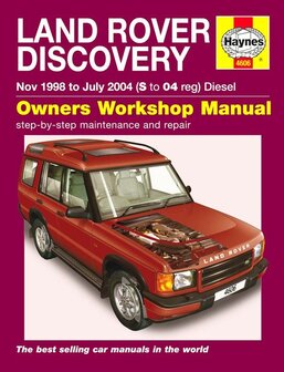 Land Rover Discovery [1998-2004] Haynes boek