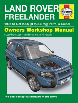 Land Rover Freelander [1997-2006] Haynes boek