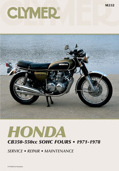 Honda CB350-550 SOHC [1971-1978] Clymer boek