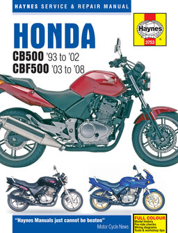 Honda CB500 &amp; CBF500 [1993-2008] Haynes boek