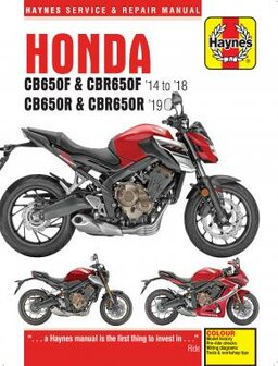 Honda CB650 [2014-2019] Haynes boek