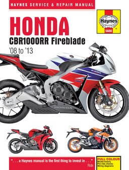 Honda CBR1000RR Fireblade [2008-2013] Haynes boek