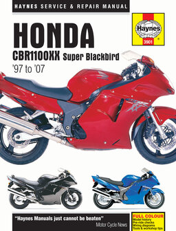 Honda CBR1100XX Super Blackbird [1997-2007] Haynes boek