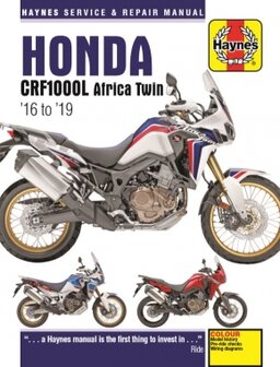 Honda CRF1000L Africa Twin [2016-2019] Haynes boek