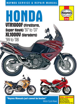 Honda VTR1000F (FireStorm, Super Hawk) [1997-2007] Haynes boek