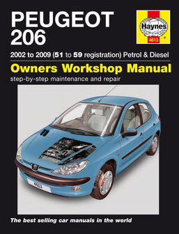 Peugeot 206 [2002-2009] Haynes boek