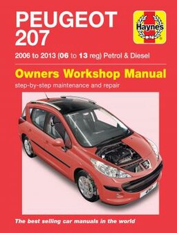 Peugeot 207 [2006-2013] Haynes boek