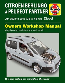 Peugeot Partner [2008-2016] Haynes boek