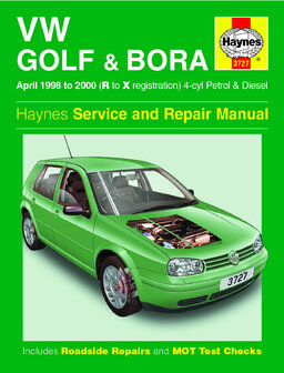 VW Golf [1998-2000] Haynes boek