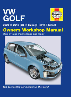 VW Golf [2009-2012] Haynes boek
