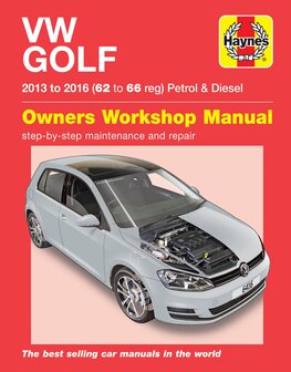 VW Golf [2013-2016] Haynes boek