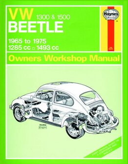 VW Kever 1300 &amp; 1500 [1965-1975] Haynes boek