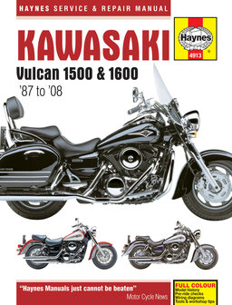 Kawasaki Vulcan 1500 &amp; 1600 [1987-2008] Haynes boek