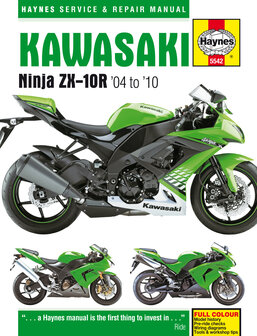 Kawasaki ZX-10R [2004-2010] Haynes boek