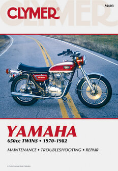 Yamaha 650cc twins [1970-1982] Clymer boek