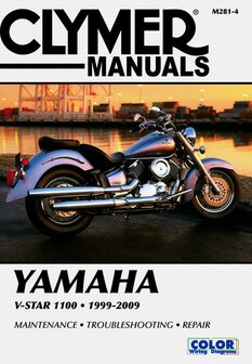 Yamaha V-Star 1100 [1999-2009] Clymer boek