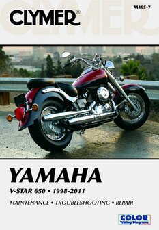 Yamaha V-Star 650 [1998-2011] Clymer boek