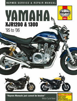 Yamaha XJR1200 &amp; XJR1300 [1995-2006] Haynes boek