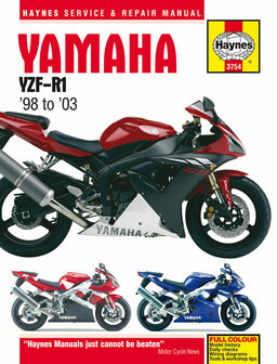 Yamaha YZF R1 [1998-2003] Haynes boek