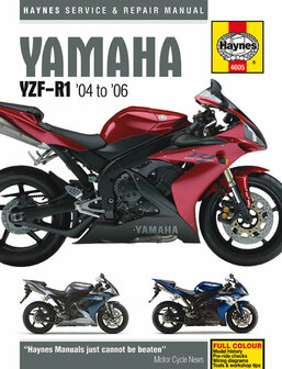 Yamaha YZF R1 [2004-2006] Haynes boek