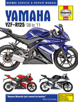 Yamaha YZF R125 [2008-2011] Haynes boek