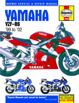 Yamaha YZF R6 [1999-2002] Haynes boek