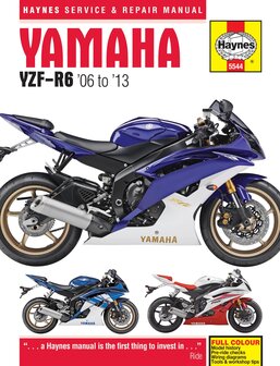 Yamaha YZF R6 [2006-2012] Haynes boek