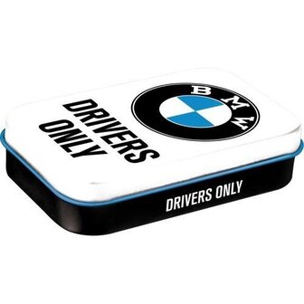 BMW drivers only pepermunt doosje 