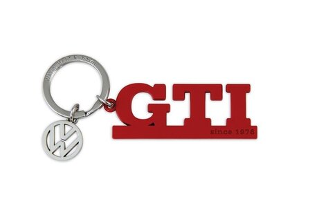 Volkswagen GTI Sleutelhanger Since 1976 rood