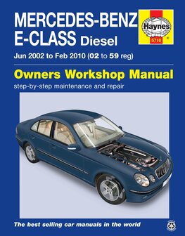 Mercedes E diesel [2002-2010] Haynes boek 