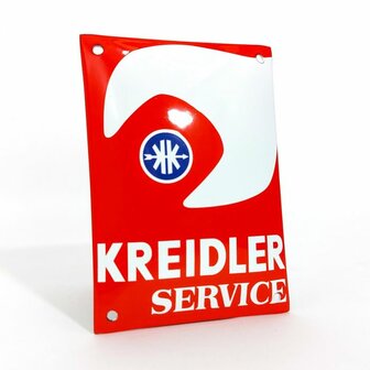 emaille Kreidler service bord 