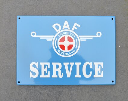 emaille DAF service bord XL