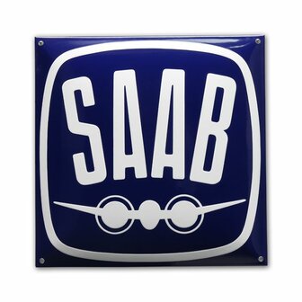 emaille Saab bord XL 