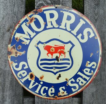 metalen Morris service &amp; sales bord 